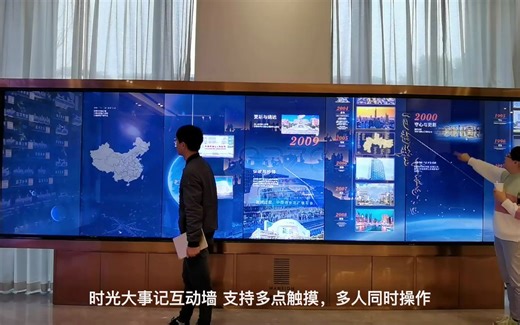 大事记互动历史时间墙|互动多媒体时间轴系统