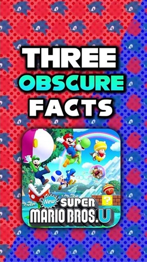 3 Obscure Facts About New Super Mario Bros. U #mario #supermario #newsupermariobrosu