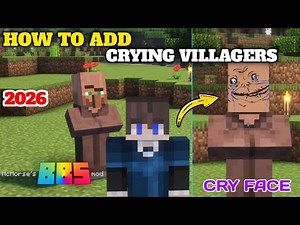 how to add CRYING VILLAGER to you minecraft videos | how to add make videos like GROX | LEGITRO