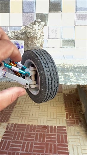 RC Toyota Hilux offroad project : testing fromt suspension system & shocker #rcoffroad #rcadventure