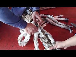 How to splice 12 strand Mooring Lines