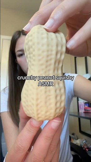 crunchy peanut asmr #explore #squishy #trend
