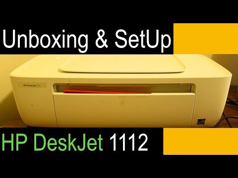 HP Deskjet 1112 Setup & Quick Print review 🔌🖨!!