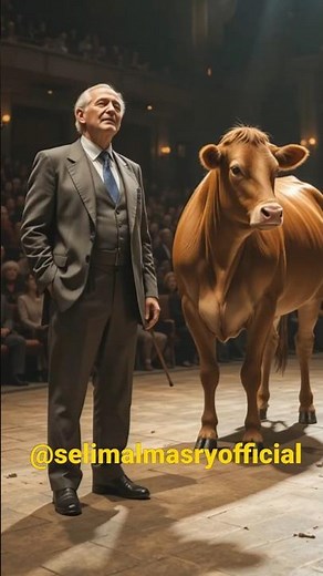 🐮A man turned into a cow #ai #alien #shortvideo