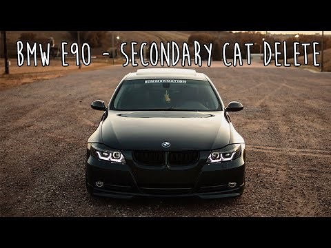 BMW E90 - Secondary Cat Delete