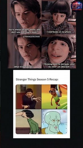 When Will Byers gets caught reading... 💀 | Stranger Things Memes 😂 #strangerthings