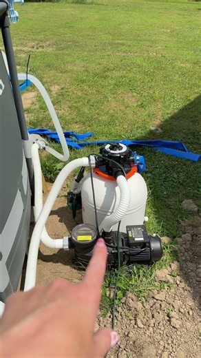 Upgrade Your Pool Game with a Powerful 1HP Sand Filter Pump! #PoolMaintenance #SandFilter