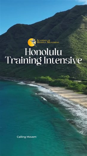 Dive deep into your teaching practice and emerge transformed ✨🌿 Join us in paradise for the next-level Academy of Mindful Movement In-Person Intensive, January 18–23, 2026 • Honolulu, Hawai‘i. This immersive week is designed exclusively for experienced movement instructors and coaches ready to elevate their impact. What you’ll gain: ✔️ Certified CEUs (NASM & AFAA) ✔️ Embodied techniques to lead with awareness, safety & joy ✔️ Mind-body integration through mindful movement ✔️ Daily vegetarian lu