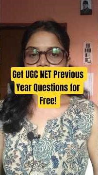 Don't study UGC NET without these PYQs #ugcnet #pyqs