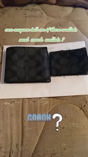 #coach real or fake coach wallets
