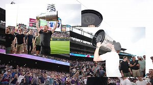 All love for the Champs ❤️💙💜🏆 From all of us here at the Rockies, congrats on an incredible season, Colorado Avalanche! | Colorado Rockies