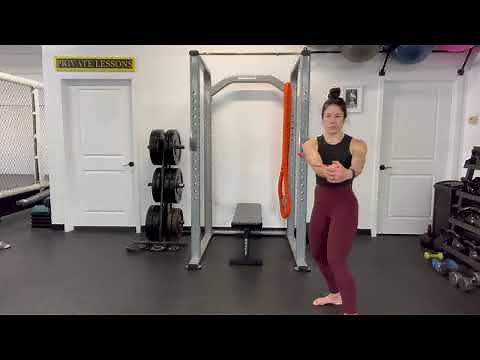 Pallof Press with Rotation Demo