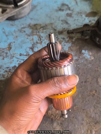 self repairing armature 🛠️ ll electrician boy 🛠️ ll #electricianlife #industrialelectrician