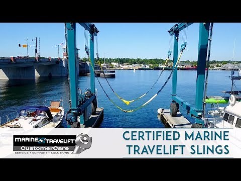OEM Boat Hoist Slings | Marine Travelift