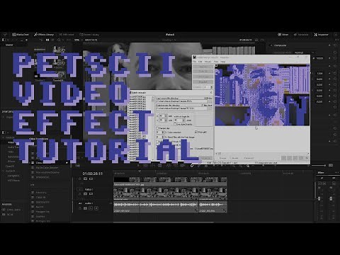 C64: Commodore PETSCII Video Effect Tutorial