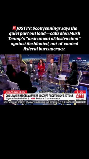 Scott Jennings Calls Elon Musk Trump's Federal Bureaucracy Tool