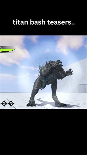 TITAN BASH TEASERS #kaiju #godzilla #godzillakingofthemonsters #roblox #shorts #kingkong #gaming