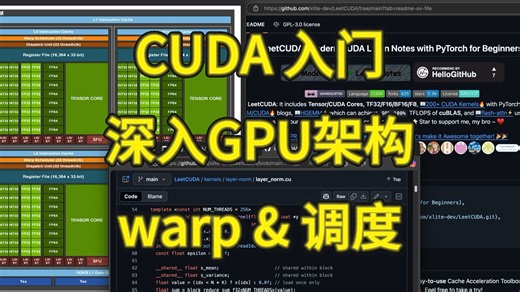CUDA入门-深入GPU架构（warp & 调度）