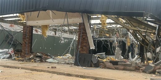 First Alert Weather: Storm damages buildings in Rolla, Mo.