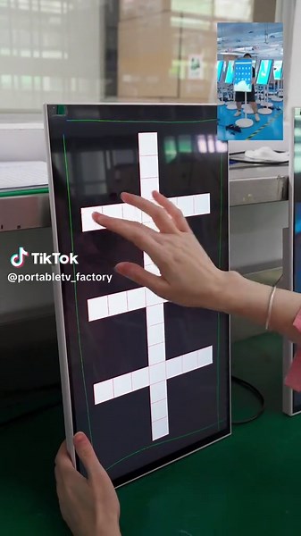 It’s not just beautifully crafted; it’s meticulously calibrated. That is the premium standard of our smart screen source factory, delivering stunning visuals and seamless interaction in every display. #SmartScreen #PremiumDisplay #MobileTV #PortableMonitor #Touchscreen
