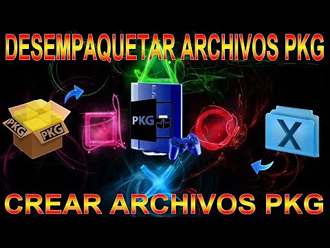 HOW TO CREATE A PKG AND UNPACK... EASY AND FAST