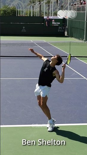 Ben Shelton Serve - Slow Motion #shorts