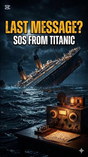 Titanic ka aakhri message ek mazak tha? #short