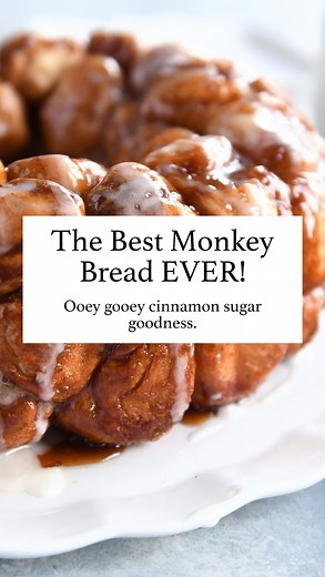 Mel Gunnell | Tried-and-True Recipes on Instagram: "Pull-apart monkey bread 😍 someone recently commented that these delicious little pieces of cinnamon sugar goodness are like the inside of a cinnamon roll (obvs the best part!), and I do not disagree! This recipe has been a classic on my site for years and has over 500 5-star reviews ⭐️🙌🏼 . Have you made it? If not, I think it’s the perfect treat to celebrate January almost-finally being over! 😵‍💫😵‍💫😵‍💫 . Recipe at the link in my profil