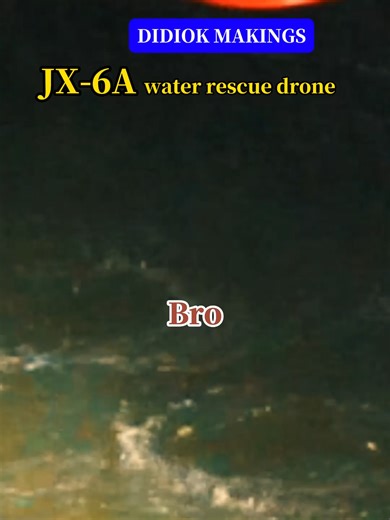 JX-6A Rescue Drone: Fast. Safe. Reliable. #JX6A #RescueDrone #SingaporeRescue #FlyingLifebuoy #WaterSafety
