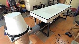 Downdraft Table Inhales Dust, Not Cash