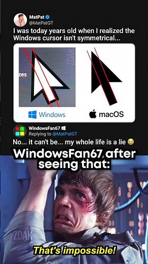 Windows vs. MacOS Cursor 😭💔