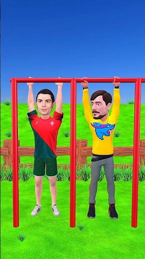 Ronaldo & Mr Beast VS Squid Game Doll Funny Moments #ronaldo #99nightsinforest