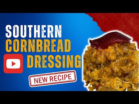 THE BEST Southern Cornbread Dressing | Step-by-Step Recipe