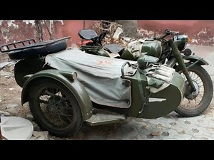 Complete restoration of the 1938 BMW R71 - IMZ M72 - Changjiang 750 - sidecar