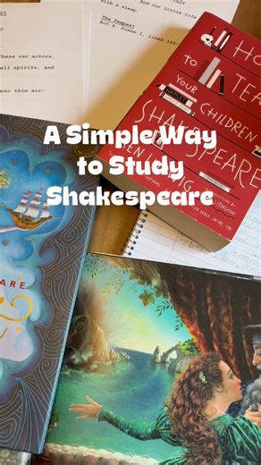 Simple Steps to Study Shakespeare in Our Homeschool