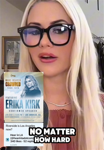 New year, new tour, same grift!!! But, what we are learning is… was #charliekirk better off dead? 🧐 #erikakirk #lifeinsurance #fyp #tpusa