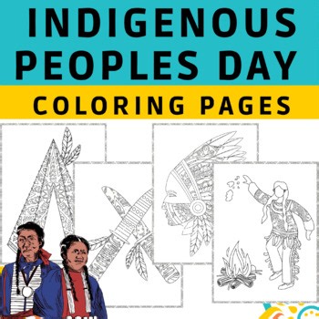 indigenous peoples day coloring pages - columbus day coloring sheets activities