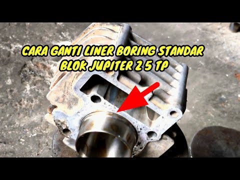 Easy way to replace the boring liner by removing it