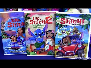 Lilo & Stitch DVD Unboxing Review Disney Leroy & Stitch [REUPLOADED]