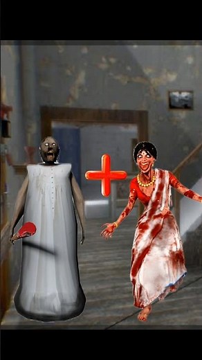 Granny vs Kamla 🔥 Who Will Win? Ultimate Horror Battle! 😱👻 #granny #kamla #grannygame #horrorgame