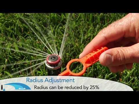 Hunter MP Rotator Adjustment - MP Rotator Nastavenie