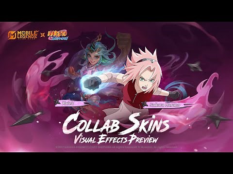 Sakura Haruno Showcase | MLBB × NARUTO | Mobile Legends: Bang Bang