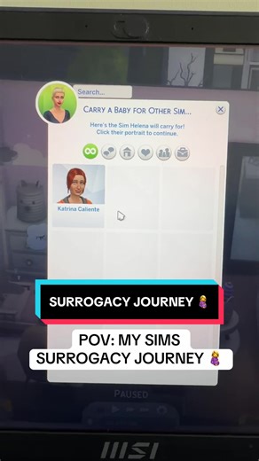 I earned $8000 in my surrogacy journey! I hope Sims life can be real life, I easily get pregnant here 😅🤰 #sims4 #surrogacy #mods #fyp #tiktok