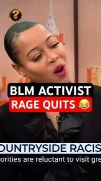 Insufferable Race Hustler RAGE-QUITS After Facing Pushback 😳