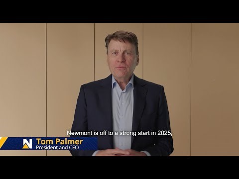 Newmont Reports First Quarter 2025 Results