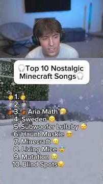 Top 10 Nostalgic Minecraft Sounds 😢🎶