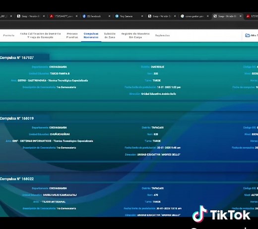Tutorial para Ver y Postular a Compulsas de Magisterio