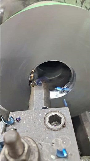 Heavy Roughing On 4140HT: Making Big Chips In The Machine Shop #Shorts