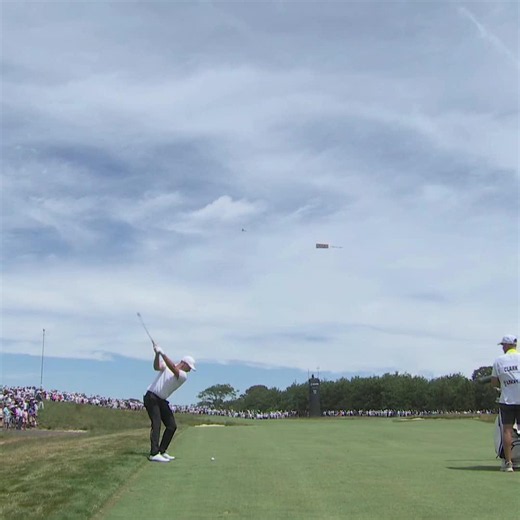 After scoring the second-lowest U.S. Open round in Shinnecock history, Wyndham Clark is COOKING to start Round 2.📺 U.S. Open Round 2 on Peacock & NBCSN