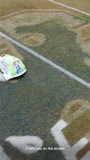 Jewel M. Sumner shares how easy the Turf Tank robot is to use